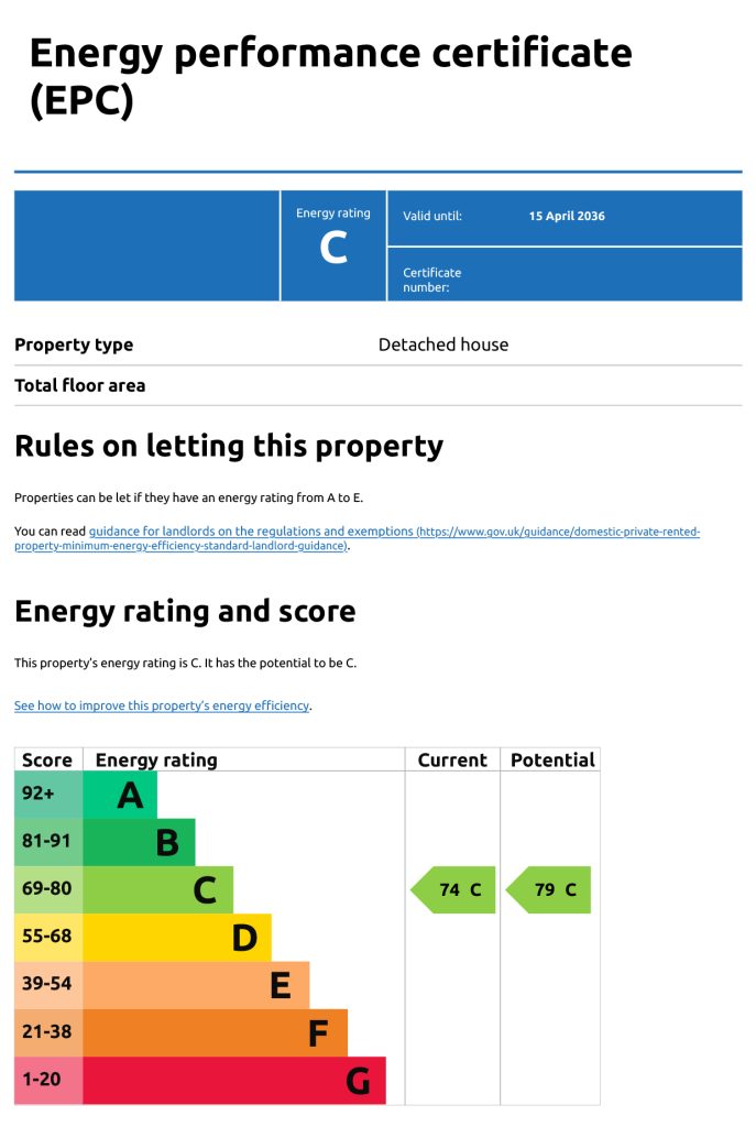 Energy performance certificate (EPC) – Find an energy certific