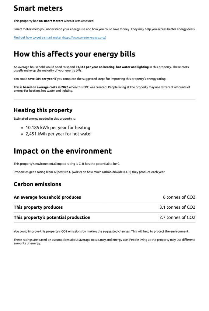 Energy performance certificate (EPC) – Find an energy certific